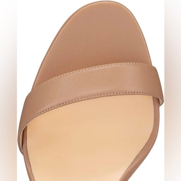 Christian Louboutin Queen 120 Nappa heels color Tan size 37.5 - Picture 3 of 15